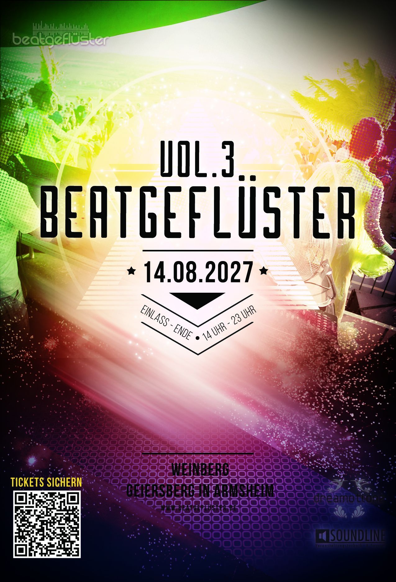 Flyer Beatgeflüster Vol. 3